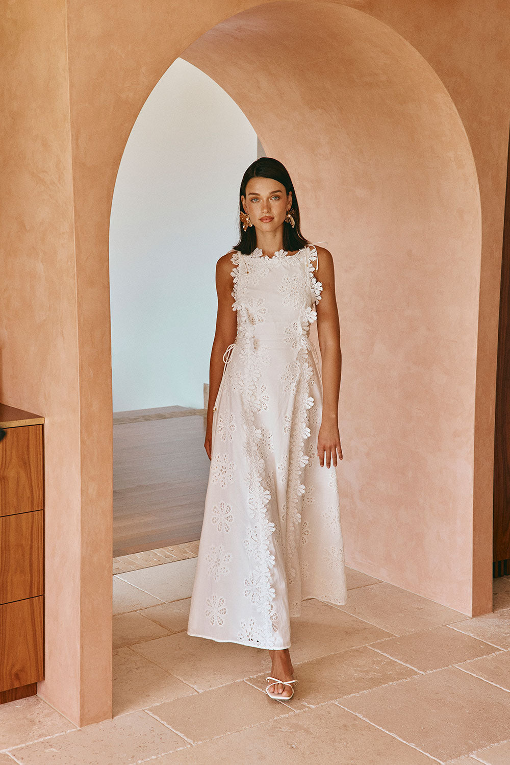 LORENA | Vestido estampado de diseño