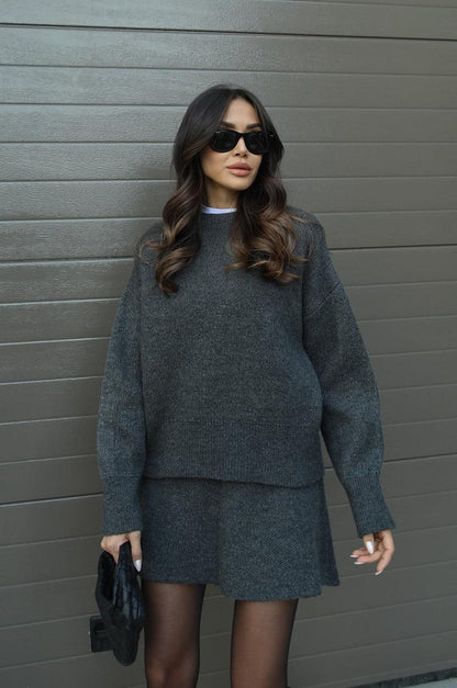 NADIA | Conjunto de punto otoñal