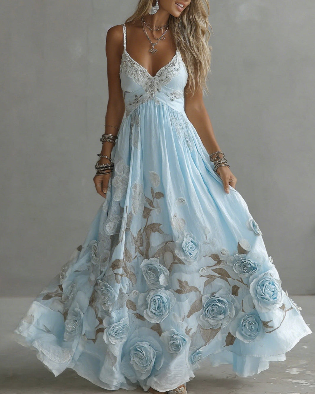 ADELUNA | Vestido largo de diseño