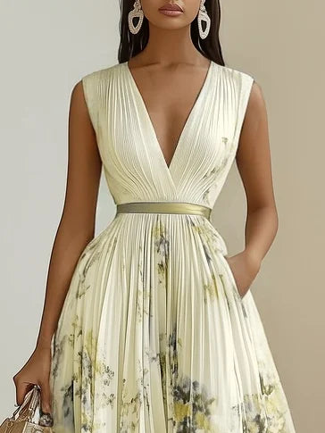 ISABEL | Vestido estampado elegante