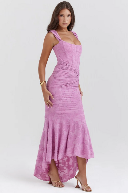 KIARA | Vestido largo con corsé sofisticado