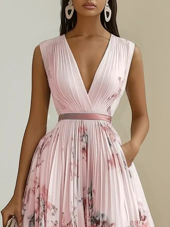 ISABEL | Vestido estampado elegante