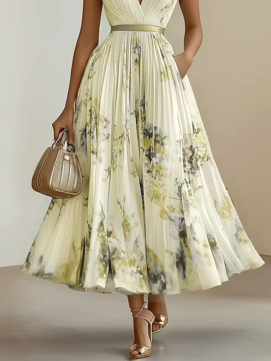 ISABEL | Vestido estampado elegante