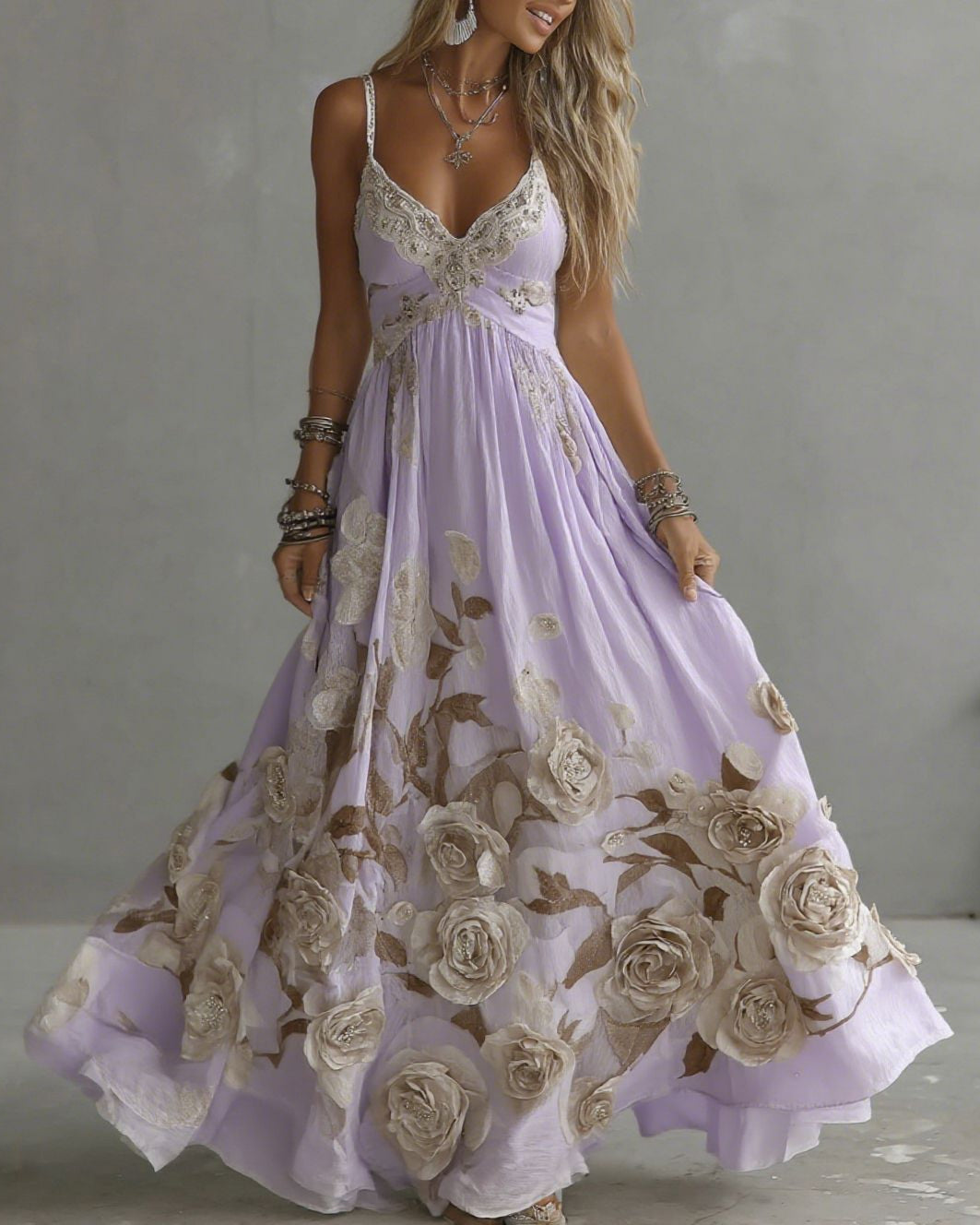 ADELUNA | Vestido largo de diseño