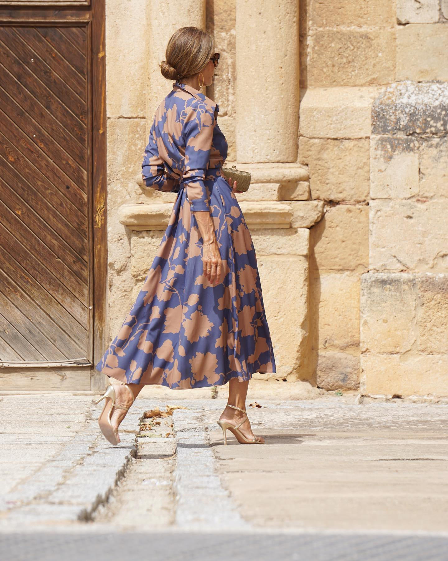 YOLANDA | Vestido largo estampado