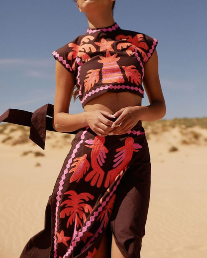 KATIA | Conjunto estampado de temporada