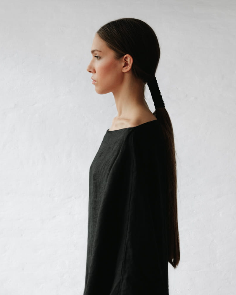 NOURA | Vestido largo de lino