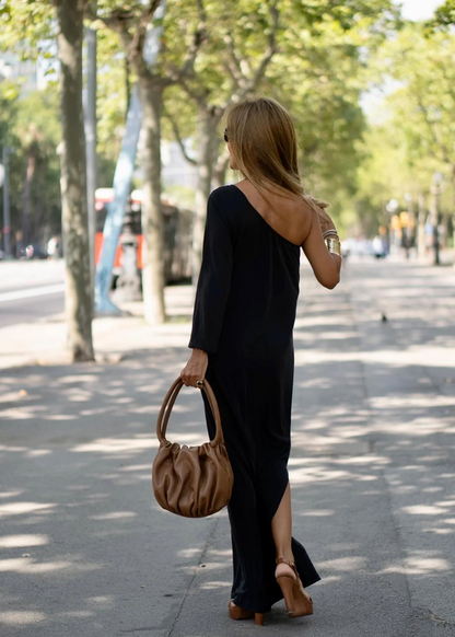 VENEZIA | Maxivestido con hombros descubiertos