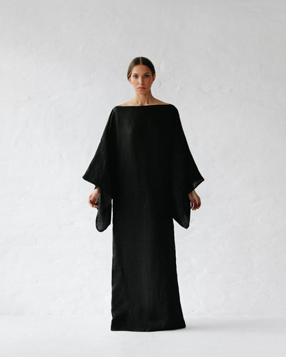 NOURA | Vestido largo de lino