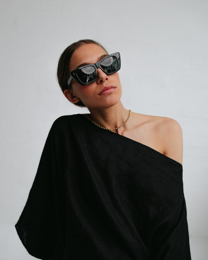 NOURA | Vestido largo de lino