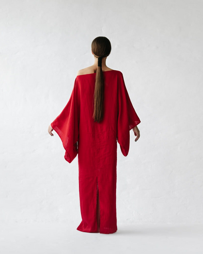 NOURA | Vestido largo de lino