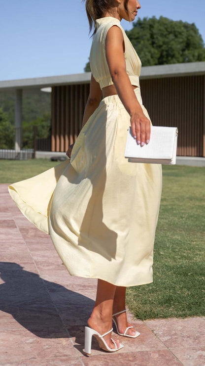 REINA | Vestido largo sin mangas