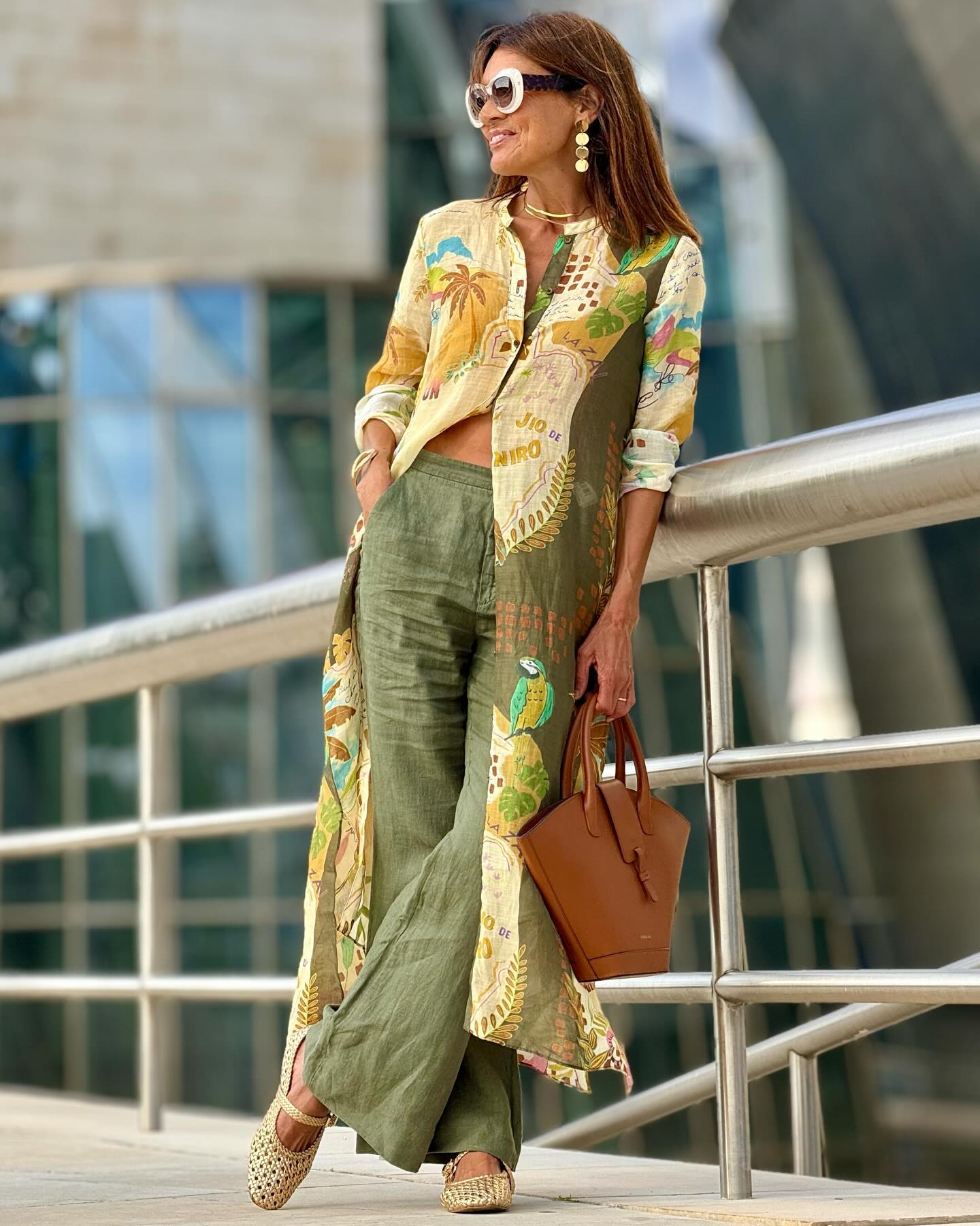 ELISA | Vestido estampado de temporada