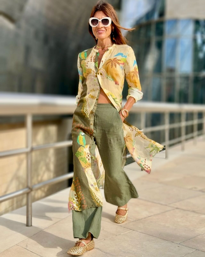 ELISA | Vestido estampado de temporada