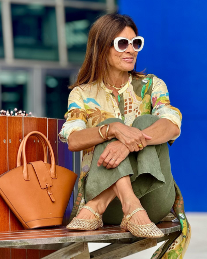 ELISA | Vestido estampado de temporada