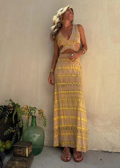 IBIZA | Vestido estampado tie-dye