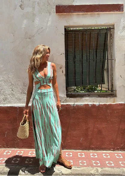 IBIZA | Vestido estampado tie-dye