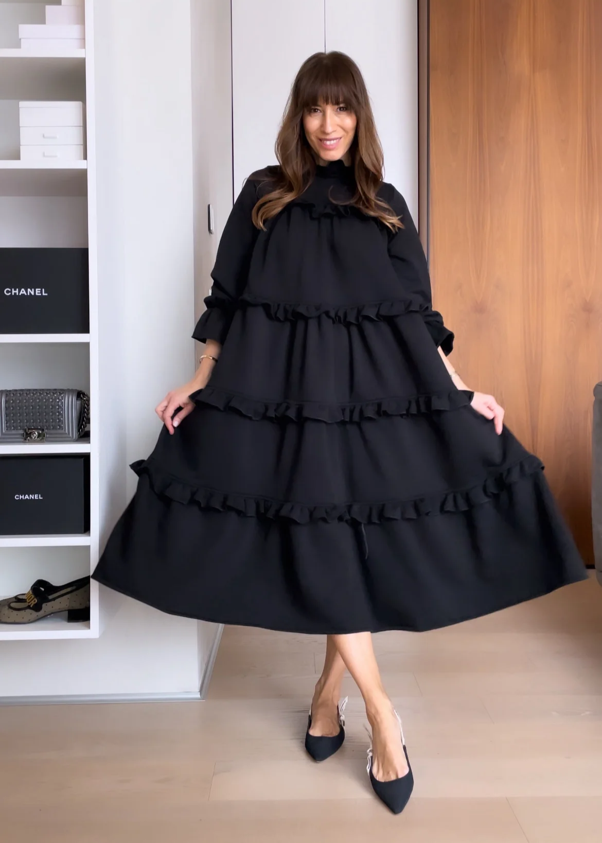 ANNIE | Vestido midi de diseño