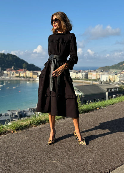 ANNIE | Vestido midi de diseño