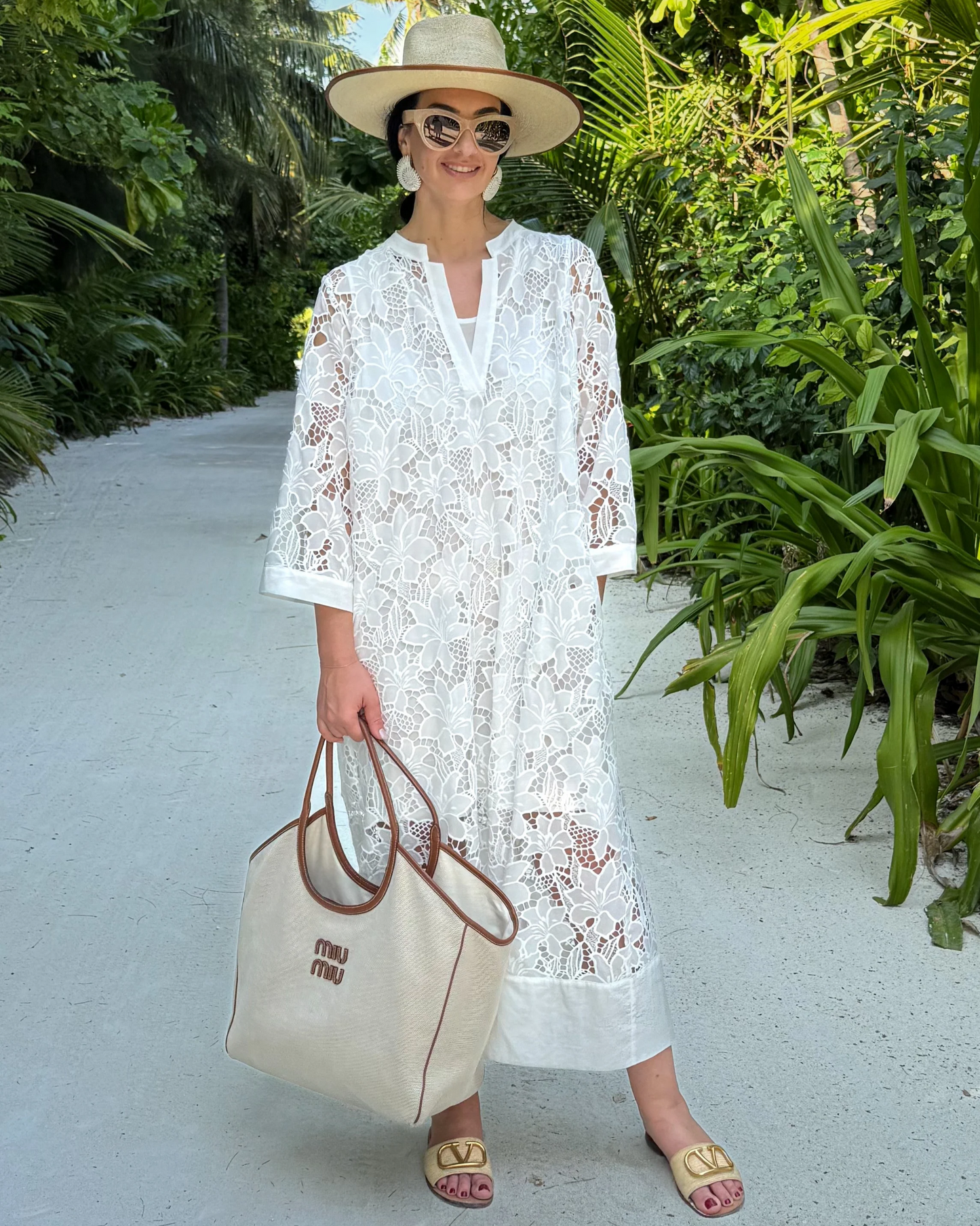 SILVINA | Vestido largo estmapado