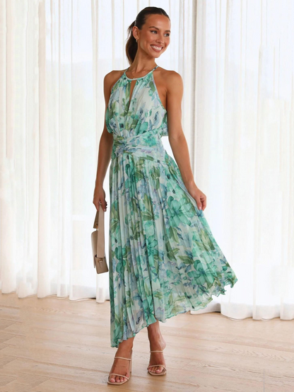 ALESSA | Maxi vestido estampado