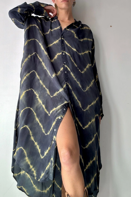 JULIE | Maxi vestido boho de rayas