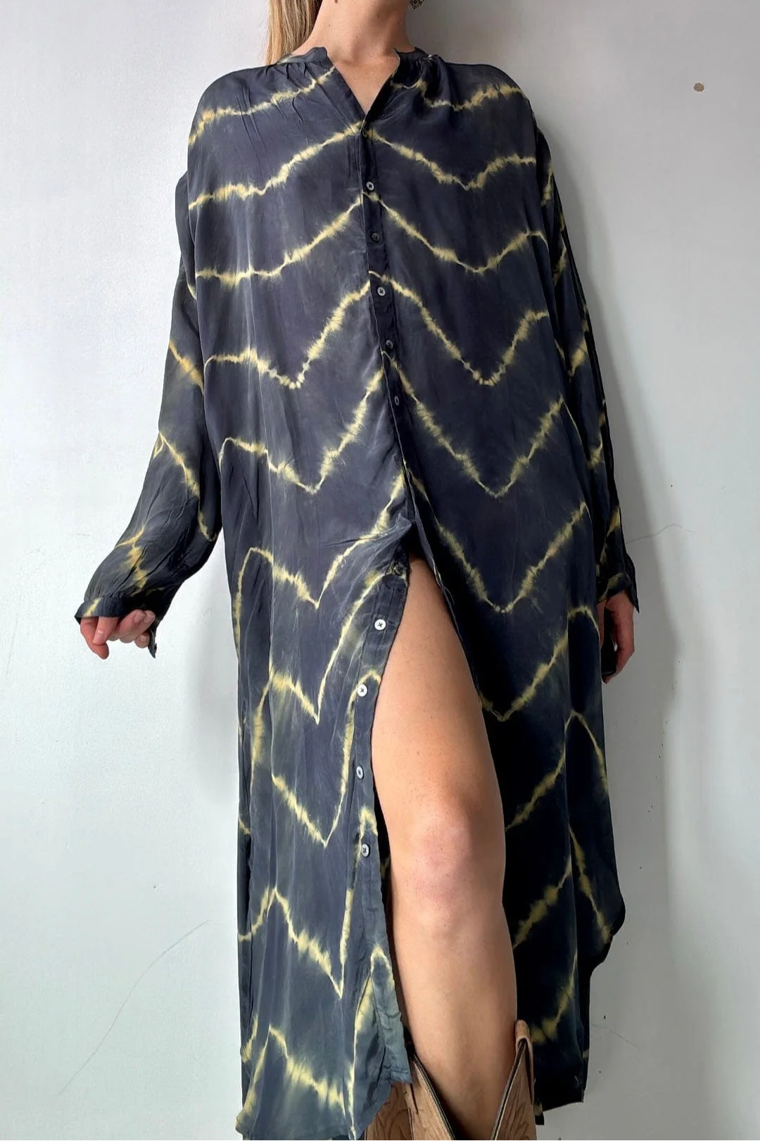 JULIE | Maxi vestido boho de rayas