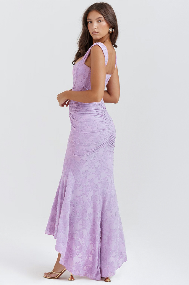 KIARA | Vestido largo con corsé sofisticado