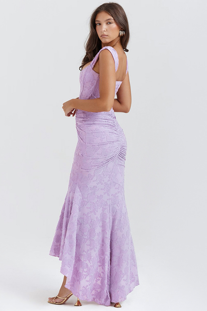 KIARA | Vestido largo con corsé sofisticado