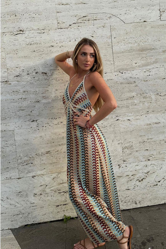 IBIZA | Vestido largo de crochet