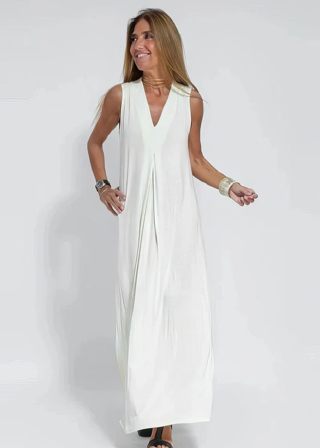 NATALIA | Elegante vestido largo